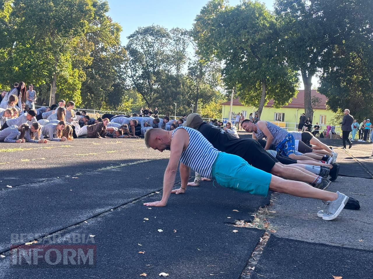 В Ізмаїлі відбувся патріотичний забіг на підтримку ЗСУ до Дня фізичної культури і спорту