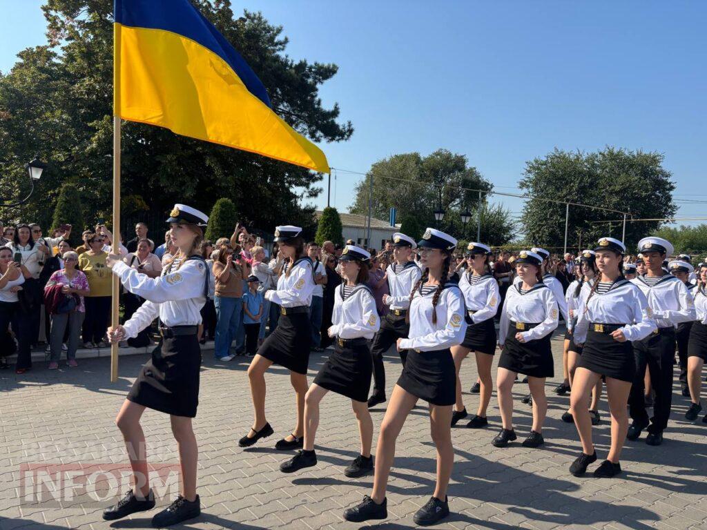 Першокурсники Дунайського інституту та фахового коледжу НУ «ОМА» урочисто склали посвяту в курсанти