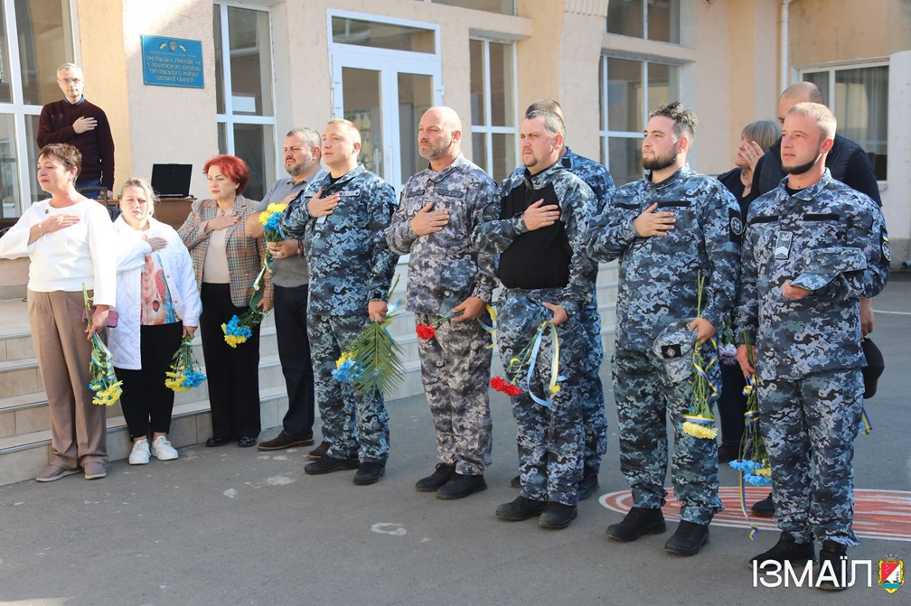 В Ізмаїлі увічнили пам’ять про морського прикордонника Іллю Грищенка