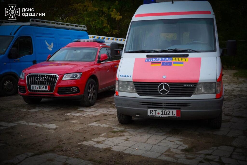 Три громади Болградського району отримали пожежну спецтехніку від Німеччини
