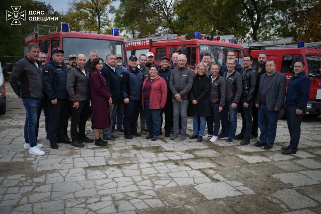 Три громади Болградського району отримали пожежну спецтехніку від Німеччини