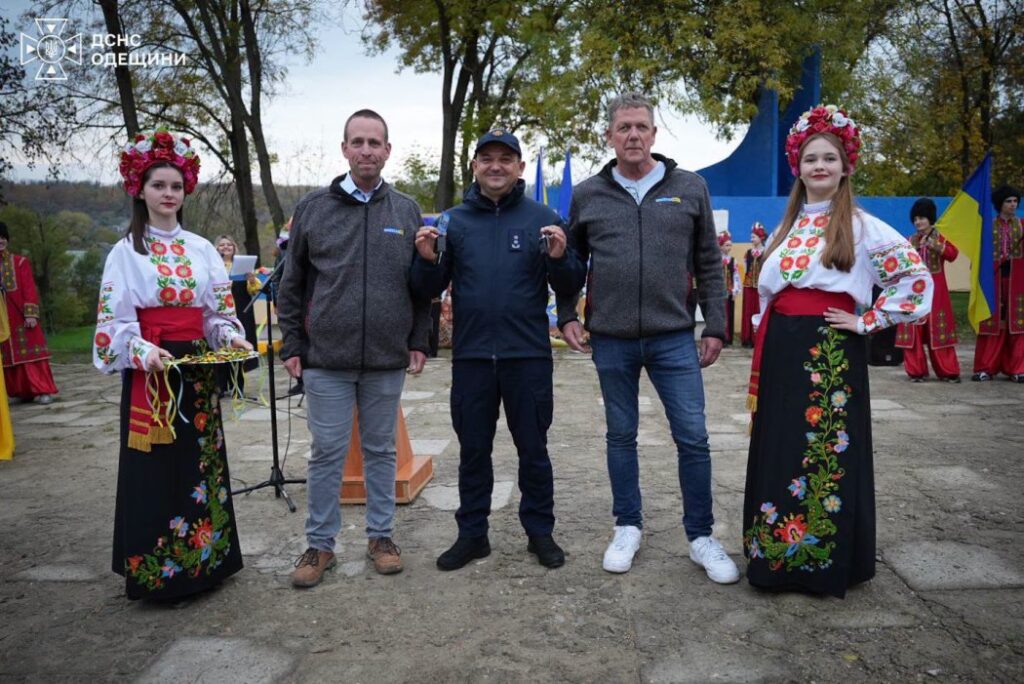 Три громади Болградського району отримали пожежну спецтехніку від Німеччини