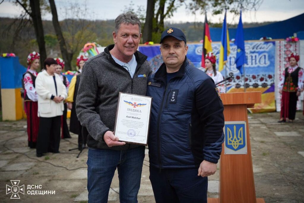 Три громади Болградського району отримали пожежну спецтехніку від Німеччини
