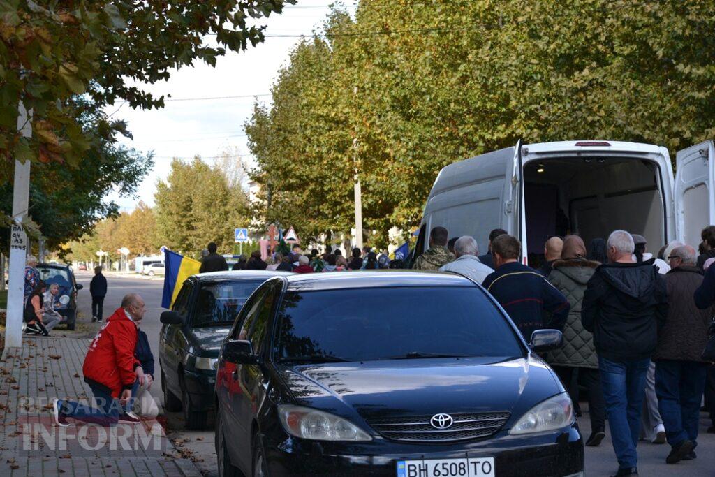 Кілія схилила коліно перед загиблим на Миколаївщині командиром безпілотних авіакомплексів Павлом Каранягою