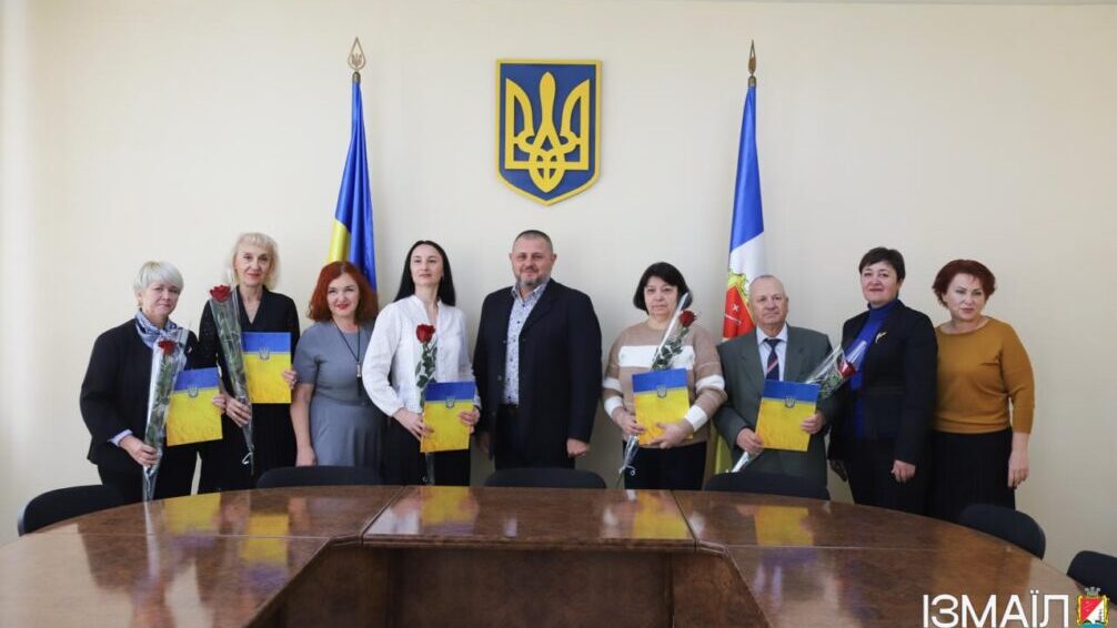 В Ізмаїлі відзначили педагогів за високі результати учнів на НМТ та олімпіадах