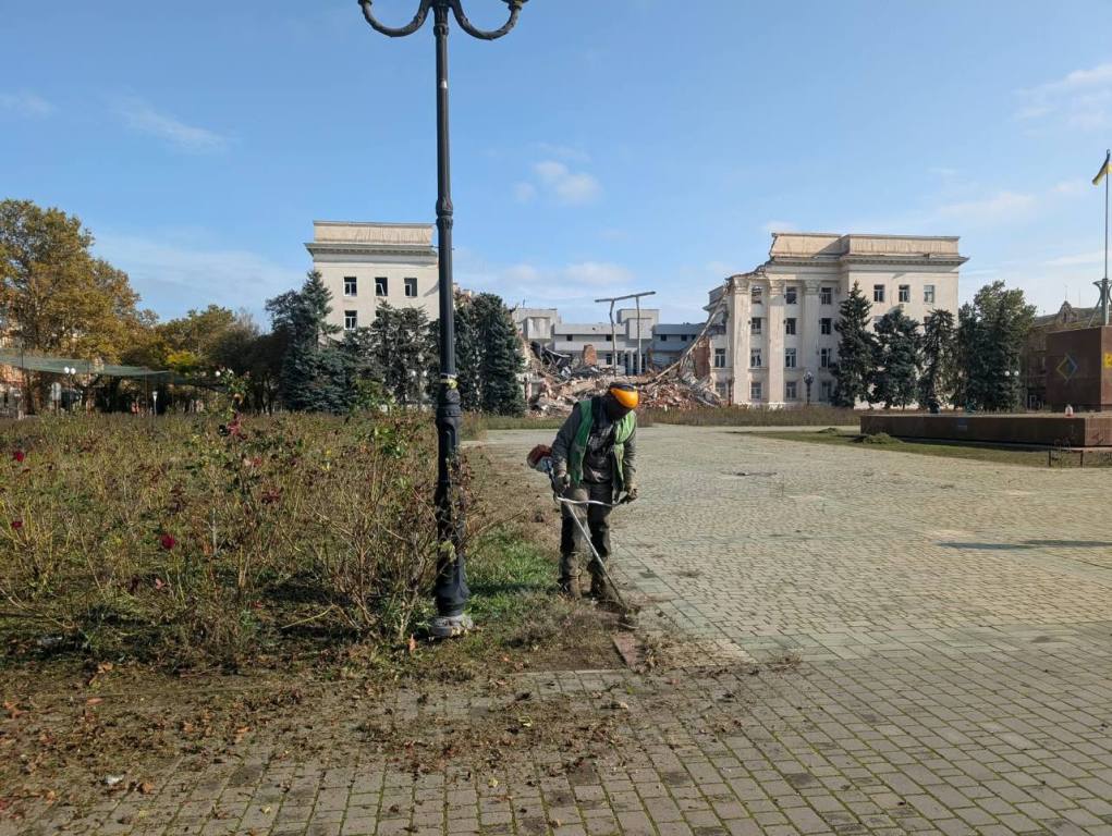 Під час впровадження режиму тиші для евакуації в Олешках повернулося життя у Херсон